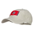 thumbnail image 2 of Tennessee State Flag Embroidered Washed Cap - Stone OSFM, 2 of 5