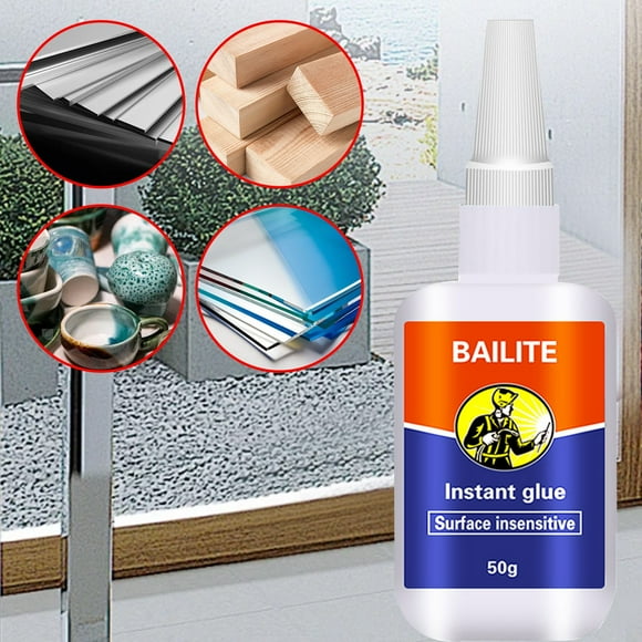 Rengui Multi Purpose Welding Adhesive Strong for Plastic Ceramic Wood Metal Application Ideal for Repairing Cracks 50Ml Flash Deals of The Day