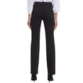 thumbnail image 2 of NYDJ womens  Marilyn Black Rinse Straight Leg Jean, 6, 2 of 4