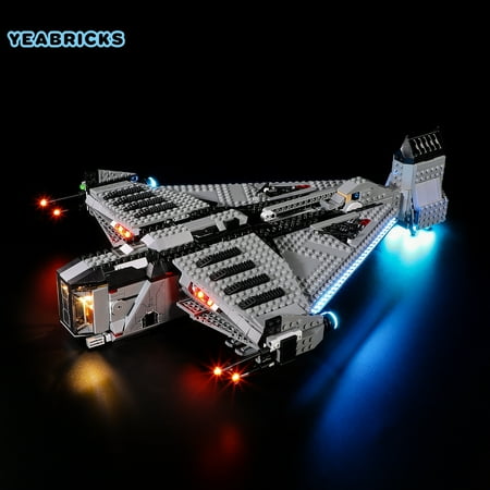 YEABRICKS LED Lighting Kit Compatible with Legos Star Wars Inquisitor Transport Scythe 75336 Building Set(Not Include the Building Set)