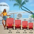 thumbnail image 4 of Luggage Cover Approved Travel Suitcase Protector Cute Dots Elastic Washable Animation Themed Baggage Covers for 18-20 inch Luggage(S), 4 of 6