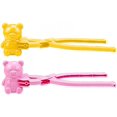 thumbnail image 1 of Herramienta para hacer bolas de nieve con forma de oso para hacer bolas de nieve, herramienta para hacer bolas de nieve con forma de clip, herramienta para hacer bolas (rosa+amarillo, grande), 1 of 5