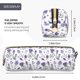 thumbnail image 3 of Easygdp Lavender Bicycle para Estuche de Lápices de Cuero, Estuche de Papelería de Cuero, Estuche de Gran Capacidad con Cremallera, 3 of 7