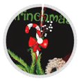 thumbnail image 1 of Faldas para árbol de Navidad Grin-Ch de 36 pulgadas, tapete para árbol de Navidad para fiestas de invierno, falda para árbol de Navidad para decoraciones navideñas rústicas, 1 of 1