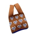 thumbnail image 4 of Women Shoulder Bag Heart Handbag Casual Boho Tote Bag for Outdoor Party, 4 of 9