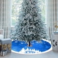 thumbnail image 4 of Christmas Tree Skirt Christmas Classic Elements Christmas Decoration Gorgeous Xmas Party Ornaments Holiday Decoration Accessory, 4 of 5