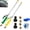2pcsC, variant on 2025 New Jetson High Pressure Washer, Jet Sono High Pressure Hose Nozzle, 2-in-1 Watering Sprayer Cleaning Tool, Portable Wand Lance for Gutter Patio Car Pet Window Glass(Yellow)