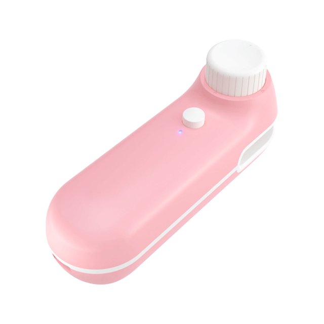 Bag Sealers Mini Handheld Bag Heat Vacuum Sealers 3IN1 Heat Sealer Cutter USB Rechargeable Portable Bag Resealer Savers Machine Kitchen Gadget For Chip Bags Food Storage