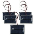 thumbnail image 3 of ANGGREK 5pcs DC5V 150mA 5pcs Solar Panel Module With 30cm/11.8in Wire Weather Resisitant Charging,Wired Solar Panel,Solar Panel, 3 of 8