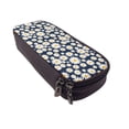 thumbnail image 6 of Lsque Daisy Floral Printed Big Capacity PU Leather Pencil Case Large Pencil Pouch Stationery Pen Bag Pencil Holder for Teen, 6 of 6