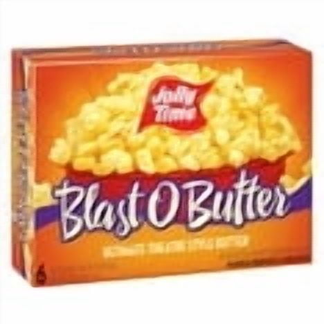 Jolly Time Blast O Butter Ultimate Theatre Style Microwave Popcorn, 3.2 oz, 6 Pack. pack of 3