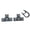 Gray, variant on 8PCS WASD and Arrows Keys Keycaps Improve Gaming and Typing for Mechanical Keyboards Rrpair