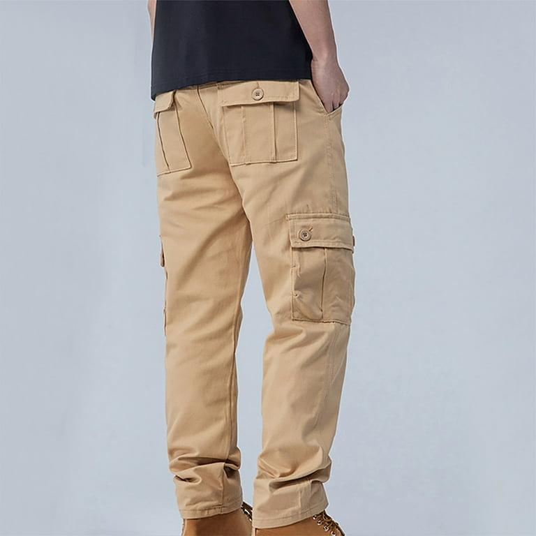 【DISCERNMENT】Straight Golden Dart Cargo Pants cyber and Monday Deals BUIgtTklOP No Boundaries Men's Pants