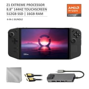 Lenovo Legion Go 512GB Gaming Handheld 8.8-inch Touchscreen 144Hz 2K QHD AMD Ryzen Z1 Extreme Processor, Mytrix Hub, HDMI Cable, 3 Accessories: 4 in 1 Bundle