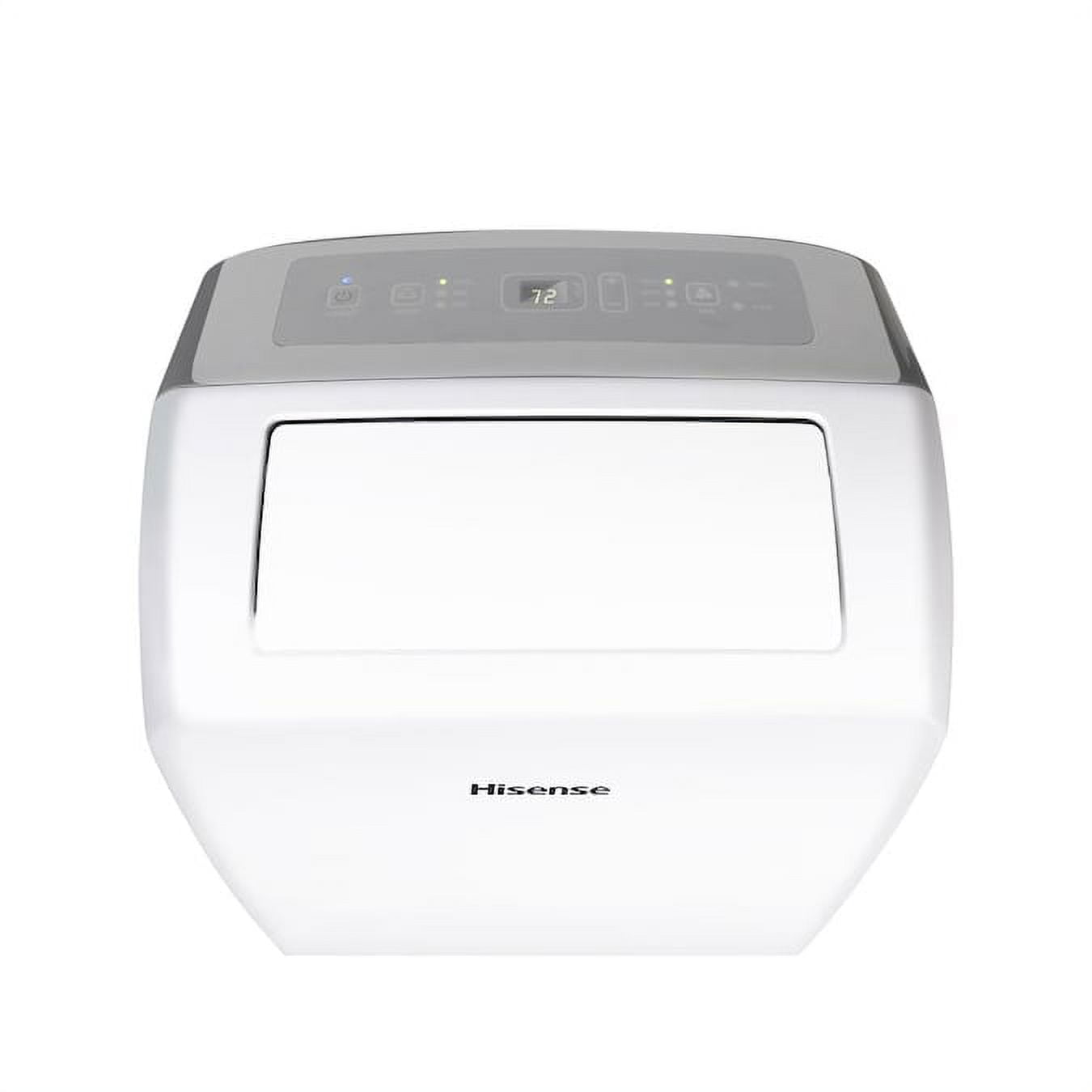 Hisense 10000-BTU DOE (115-Volt) Grey Vented Wi-Fi enabled