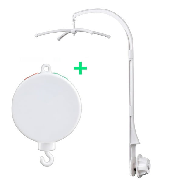 Agptek Battery Operated Baby Rotating Musical Box Baby Crib