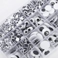 thumbnail image 4 of Juguetes de bricolaje autoadhesivos 1 caja accesorios para muñecas ojos de plástico ojos de juguete para animales de peluche de oso ANGGREK Otros, 4 of 8