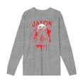 thumbnail image 4 of Friday The 13th Blood Splatter Jason Mask Long Sleeve Unisex Adult Tee
-XXL, 4 of 7