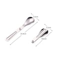 thumbnail image 2 of GOOHOCHY  2 PCS Travel Spoon Stainless Steel Cutlery Foldable Scoop Portable, 2 of 8