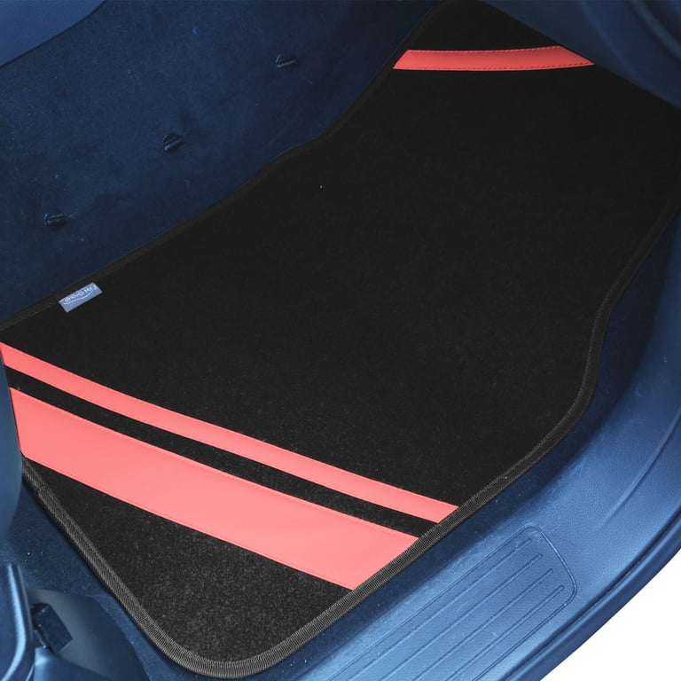 Foruidea Desert Leaf Front & Rear Car Floor Mats for Cars