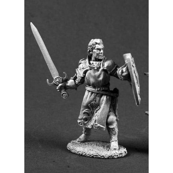 Ashlan Fellthrush Heroic Paladin Miniature 25mm Heroic Scale Dark Heaven Legends Reaper Miniatures