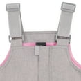 thumbnail image 4 of Gerry Kids Girls' Performance Snow Pant with Adjustable Suspenders (Urban Heather Gray, 3T), 4 of 6