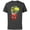 Charcoal, variant on Marvel Spider-Man Halloween Bucket No Tricks Only Treats - Short Sleeve Cotton T-Shirt for Adults - Customized-Charcoal