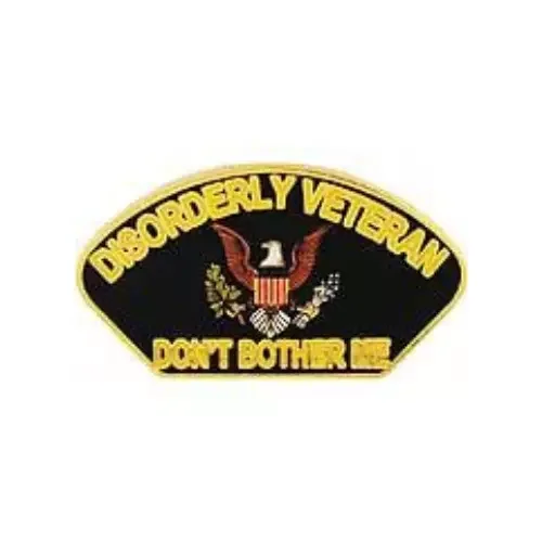 Eagle Emblems P12324 Pin - Fun, Disorderly Veteran - 1.25 in.