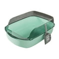 thumbnail image 5 of Cat , Cat Toilet, Large Cat Bedpan Stain Resistant, Easy to Clean, Semi Enclosed Scatter Kitty Litter Open Top Kitty, 5 of 9