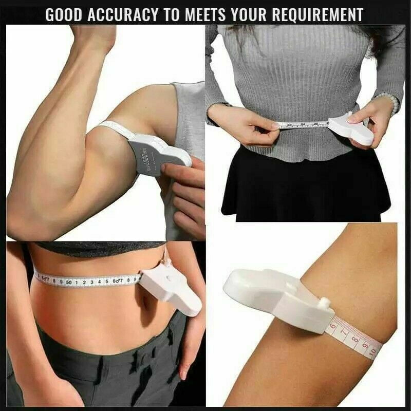 Grey990 Body Measuring Tape Tool - Accurate Automatic Retractable Chest  Waist Hip Ruler Portable White
