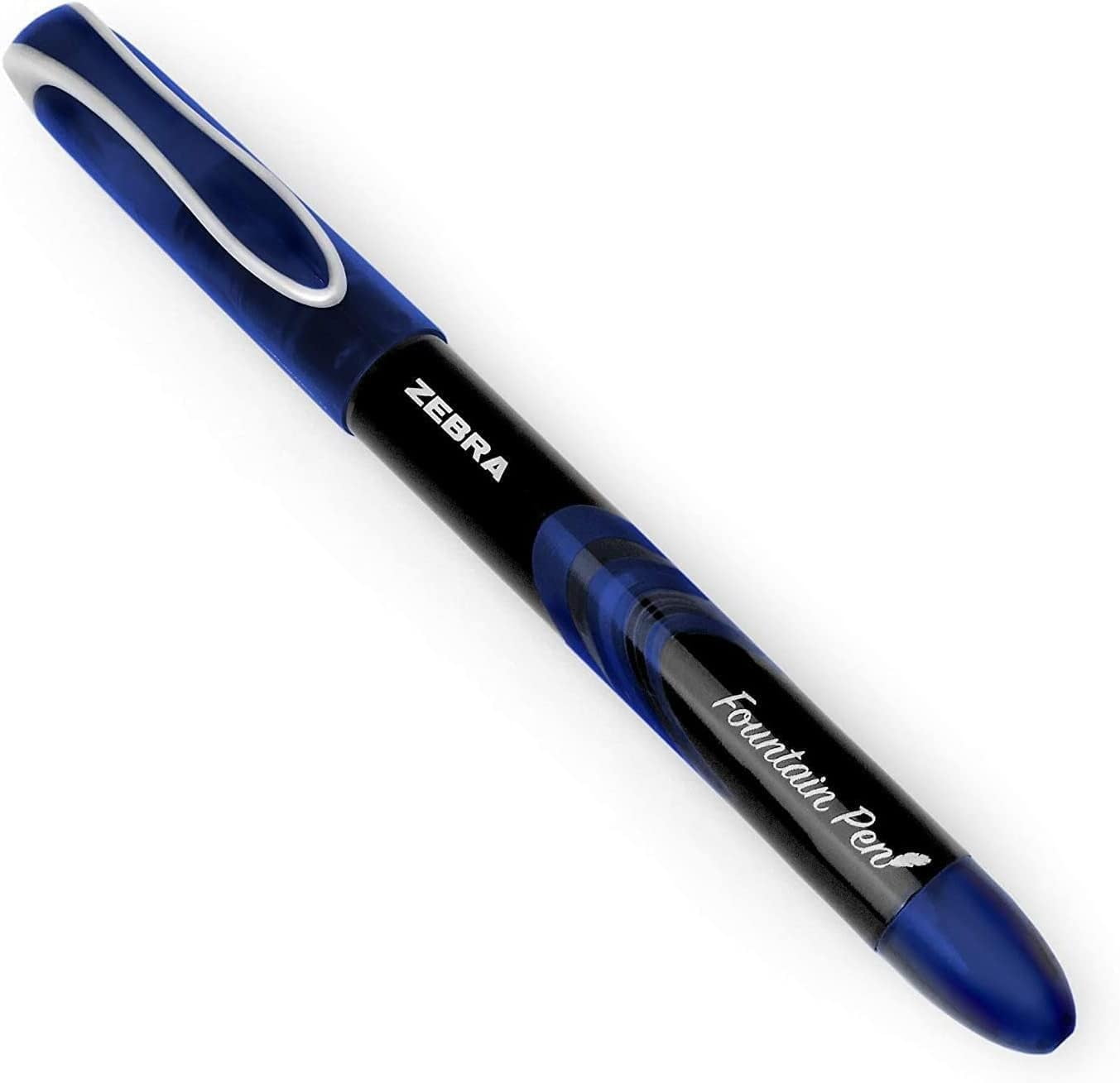 Zebra Fuente - Disposable Fountain Pen - Blue Ink - Pack of 12