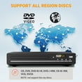 thumbnail image 6 of 1080P DVD Player for TV and Home Theater Support Usb and Multi Format, 6 of 8