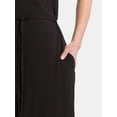 thumbnail image 3 of Time and Tru Women's Flutter Sleeve Midi Dress, Sizes XS-XXXL, 3 of 4