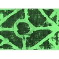 thumbnail image 1 of Ahgly Company Indoor Rectangle Abstract Emerald Green Modern Area Rugs, 8' x 10', 1 of 4