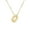 0, variant on Bubble Number Necklace for Women Simple Number Balloon Pendant Necklace Chain Charm Jewelry 9