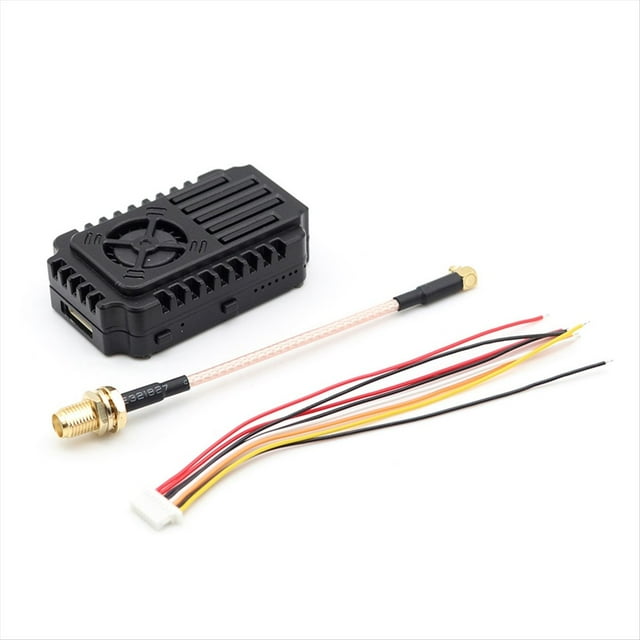 5.8G 5W VTX Alta Potencia 80CH FPV Transmisor de Audio y Video PAL/NTSC Módulo de Video Inalámbrico para FPV RC Drone de Alcance