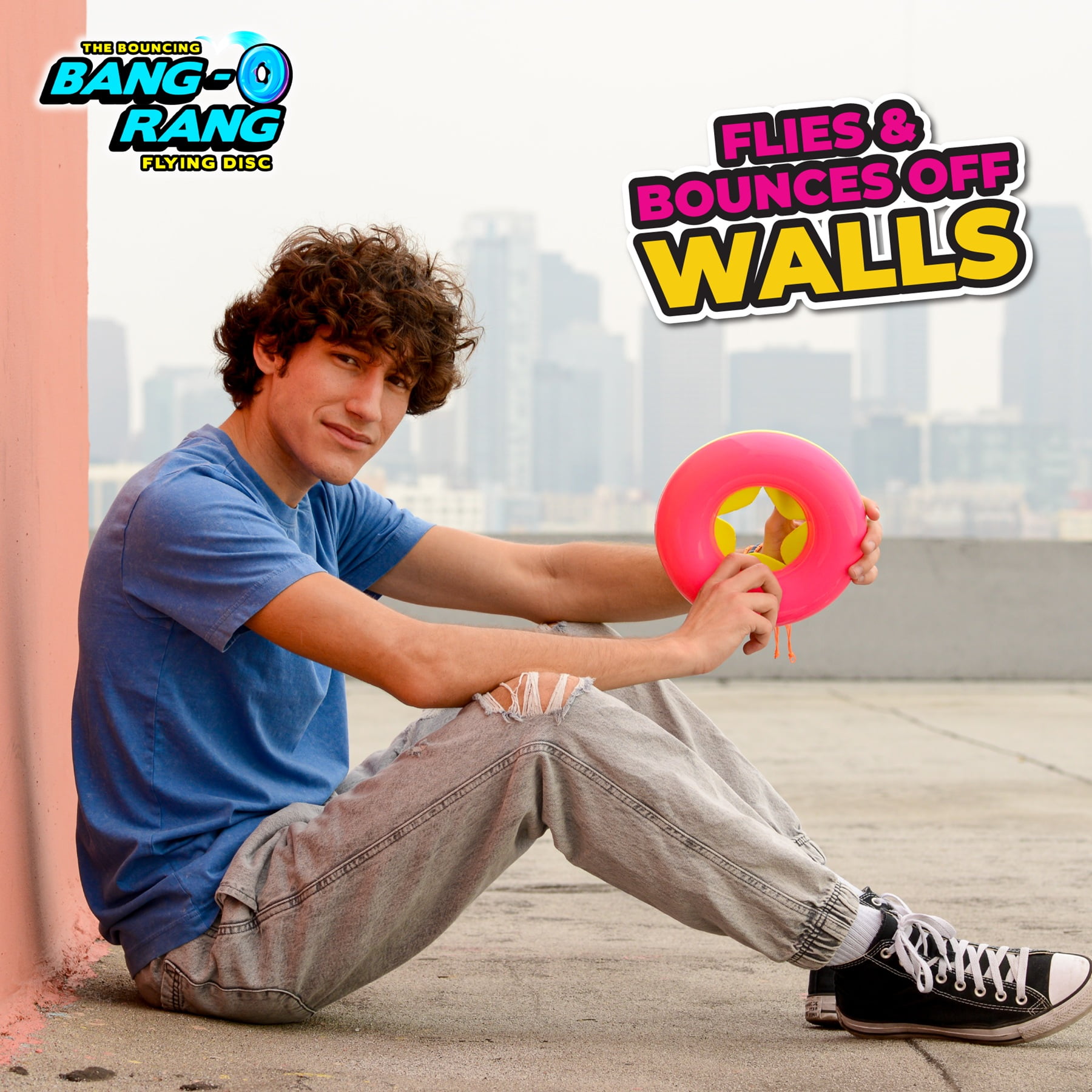 Disque volant Bang-o-Rang de KessCo – 1 Pièce – Les couleurs peuvent varier