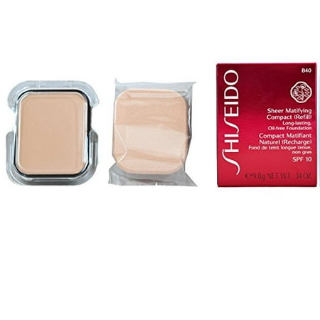 Shiseido/Sheer Matifying Foundation Refill (B40 Natural Fair Beige) .34