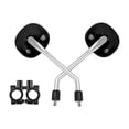 thumbnail image 4 of Espejos de espejo de bicicleta eléctrico ajustable para la modificación de la bicicleta Negro, 4 of 8