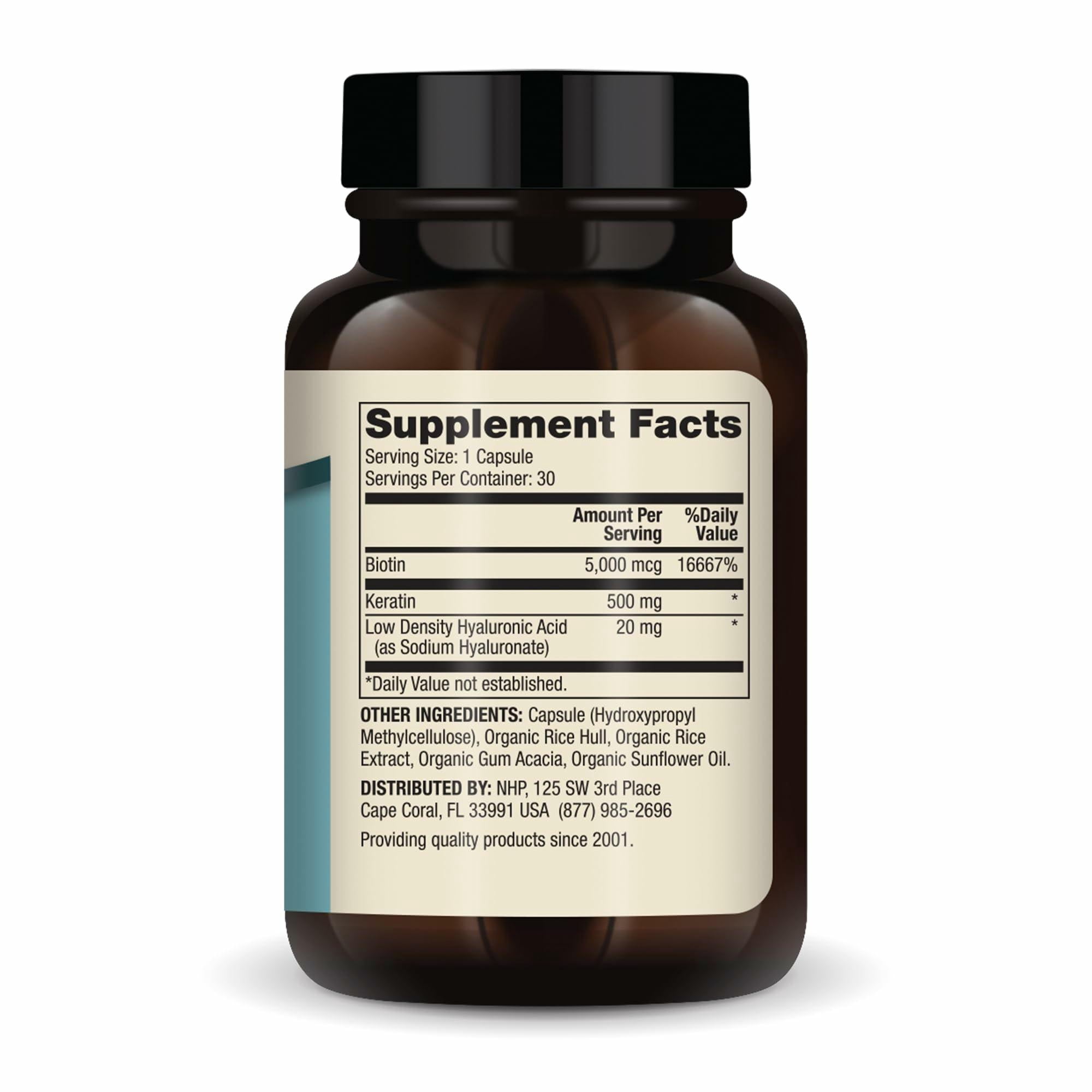 Dr. Mercola Hair, Skin and Nails - Provides Biotin, Keratin & Hyaluronic Acid - high Quality - Supports Healthy Aging - Non-GMO, Gluten-Free & Soy-Free - 30 Capsules (3 Pack)