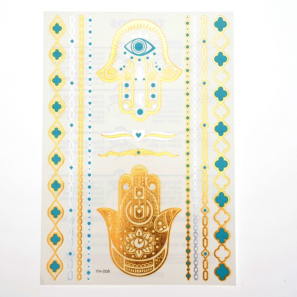 PlayWorld Temporary Tattoos Women and Teen Girls Jewelry