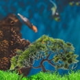 thumbnail image 2 of 2Pcs Artificial Bonsai Tree Fake Plant Fish Tank Decoration Aquarium Fake Pine Tree Bonsai Ornament, 2 of 8