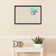 thumbnail image 3 of PinPix 27x18 Custom Cork Bulletin Board Desert Pastel Poster Board Has a Fabric Style Canvas Finish, Framed in Desert Pastel, by ArtToFrames (PinPix-1815), 3 of 5
