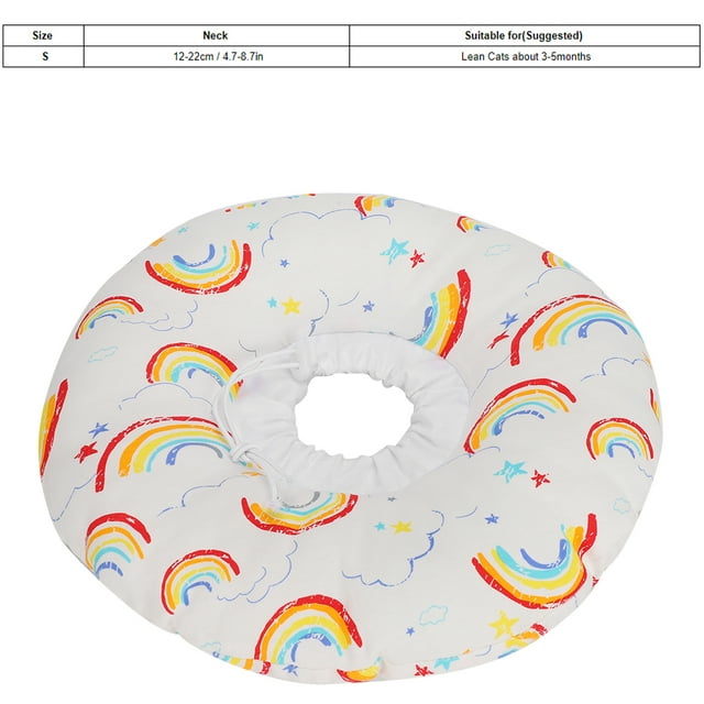 Pet Elizabeth Circle, tipo de almohada para gatos, tipo de almohada para gatos, círculo suave, antiarañazos, antilamer, diseño elevado Elizabeth Circle Jadeshay A