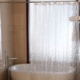 thumbnail image 4 of Cortina De Ducha De Burbujas,Cortina De Ducha PEVA,Revestimiento De Cortina De Ducha Translúcido,Revestimiento De Cortina De Ducha Engrosado para Baño,180x180cm brillar Electrónica, 4 of 5