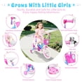 thumbnail image 5 of Korimefa 16 inch Kids Bike for Girls Ages 6 7 8 9 Years Old, Children Bike with Training Wheels, Kickstand, Toddler Girls Bike, Blue, 5 of 10