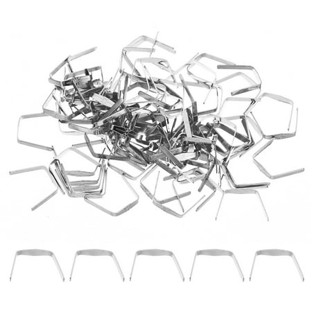 

Uxcell 300Pcs 8x8mm Copper Chandelier Connector Pins Chandelier Crystal Clips Chrome