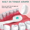 thumbnail image 4 of JOUGE Disposable Mini Toothbrush Travel Toothbrushes with Toothpaste Portable Peppermint 20pcs (20), 4 of 6