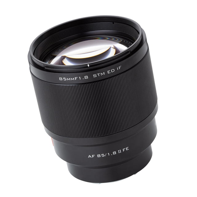 Lente de la cámara AF 85 / 1.8 II Cámara profesional de fotograma completo Sony E-Mount Lente Prime con parasol Contactos electrónicos de metal Longitud focal 85 mm F1.8 Soporte de apertura AF Auto Fo Viltrox Lente de la cámara