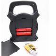 thumbnail image 3 of 30w Rechargeable Portable Handheld, Work Light Camping Light, White Light + Red And Blue Flashing Light Warning Function (1 Piece, Black), 3 of 5